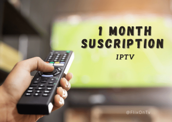 1 Month IP TV Suscription